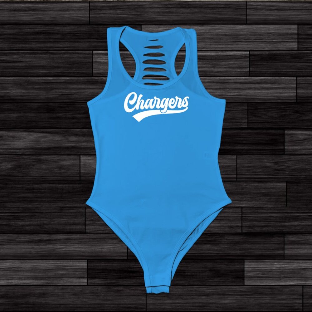 Los Angeles Charger Football Bodysuit, San Diego Charger GF/mom/mothers gift